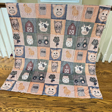 Load image into Gallery viewer, Blanket - Farm Animals Quilt - PREORDER
