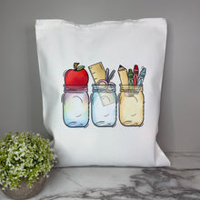 Load image into Gallery viewer, Tote Bag - Teacher Mason Jar
