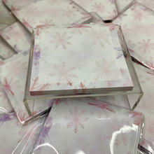 Load image into Gallery viewer, The Sticky Note Collection - Christmas Pink &amp; Purple Snowflakes
