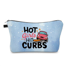 Load image into Gallery viewer, Pouch - Humor, Hot Girls Hit Curbs
