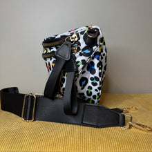 Load image into Gallery viewer, The Roni Nylon Crossbody - Rainbow Animal Print - PREORDER
