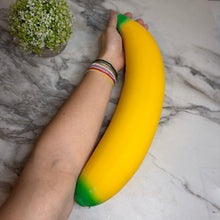 Load image into Gallery viewer, Squishy Toy - Banana, Jumbo
