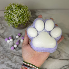 Load image into Gallery viewer, Squishy Toy - Giant Paw Taba - Purple White
