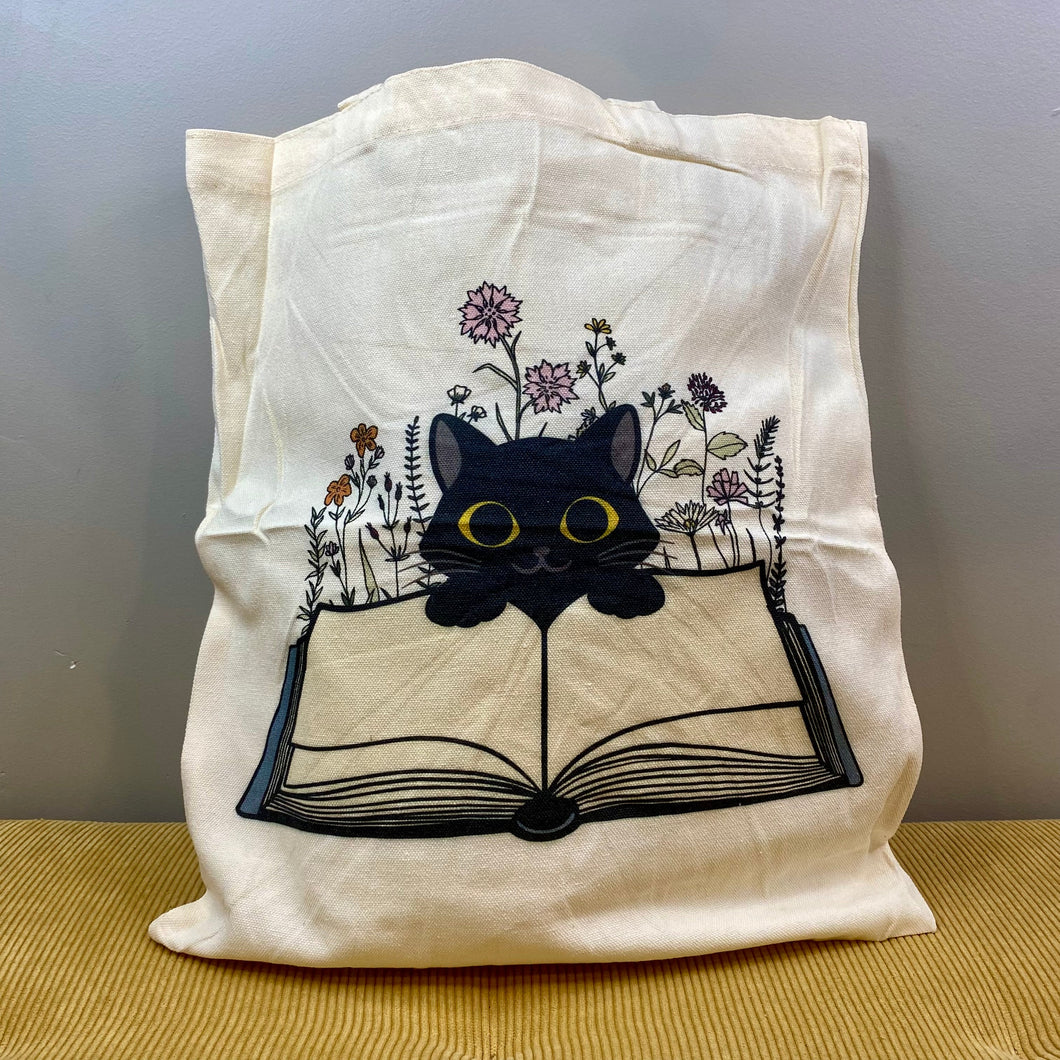 Tote Bag - Cat 2 - Open Book