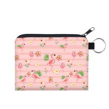 Load image into Gallery viewer, Mini Pouch - Flamingo Floral
