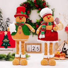 Load image into Gallery viewer, Telescopic Standing Christmas Decor - Gingerbread #2
