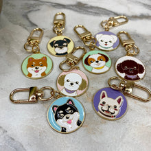 Load image into Gallery viewer, Keychain - Dog Charm
