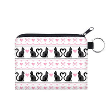 Load image into Gallery viewer, Mini Pouch - Cat Heart Bow
