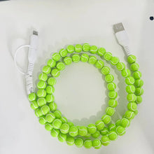 Load image into Gallery viewer, Charging Charger Cord - Beaded - Sports

