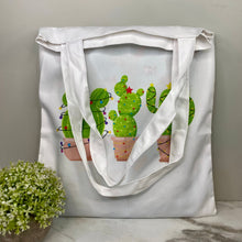 Load image into Gallery viewer, Tote Bag - Christmas - #55 - Cactus Lights
