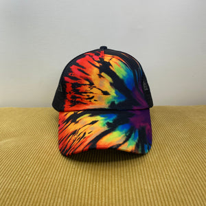 Hat - Ponytail - Tie Dye