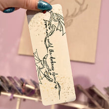 Load image into Gallery viewer, Throne of Glass From Now to The Darkness Claims Us Metal Bookmark
