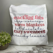 Load image into Gallery viewer, Tote Bag - Halloween - Crackling Fires
