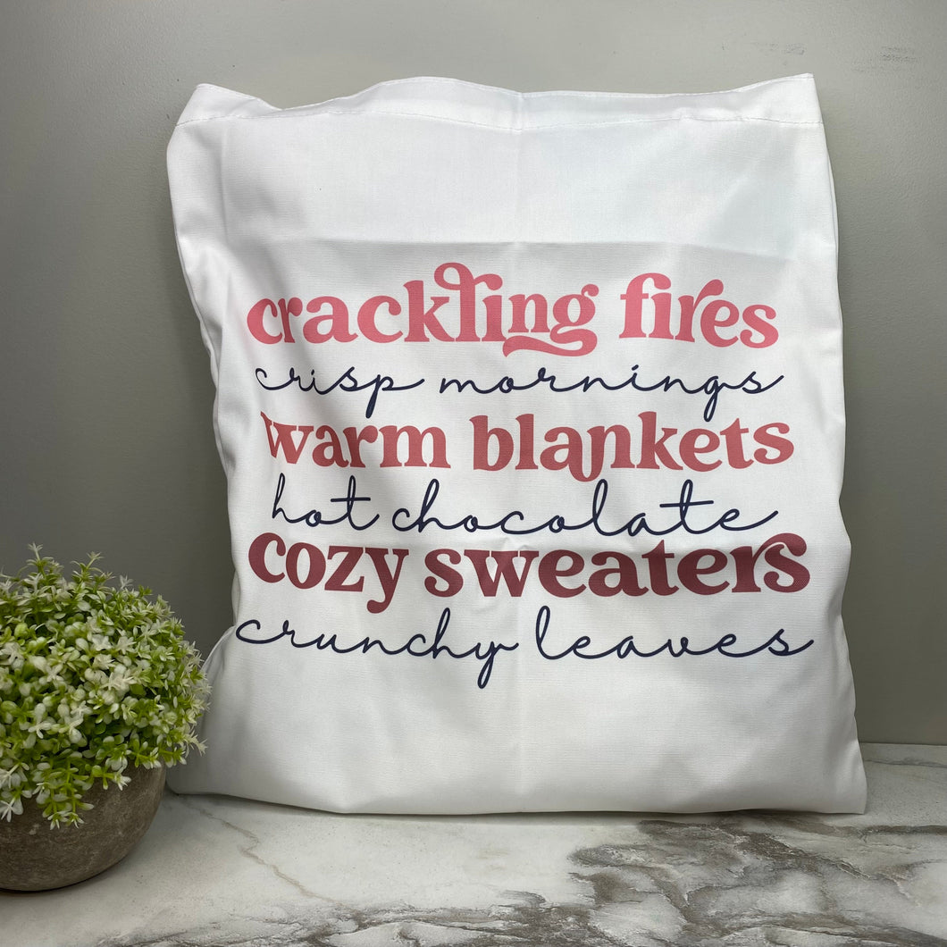 Tote Bag - Halloween - Crackling Fires