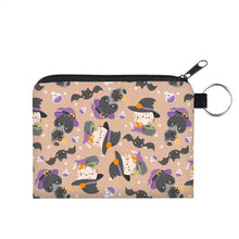 Load image into Gallery viewer, Mini Pouch - Halloween Witch Kitty
