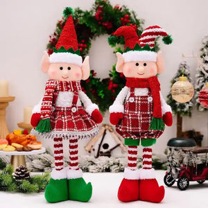 Telescopic Standing Christmas Decor - Elf