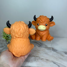 Load image into Gallery viewer, Squishy Toy - Jumbo Highland Cow- PREORDER
