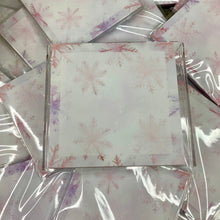 Load image into Gallery viewer, The Sticky Note Collection - Christmas Pink &amp; Purple Snowflakes
