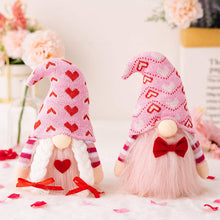 Load image into Gallery viewer, Gnome - Valentine #3 - Pink Heart Hat - PREORDER
