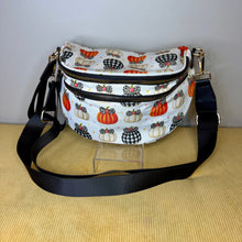 Load image into Gallery viewer, The Roni Nylon Crossbody - Halloween Fall - Bow Pumpkin
