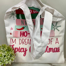 Load image into Gallery viewer, Tote Bag - Christmas - #3 - Spicy Christmas
