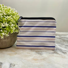 Load image into Gallery viewer, Mini Pouch - Lavender Stripe
