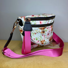 Load image into Gallery viewer, The Roni Nylon Crossbody - Highland Cow Pink Floral
