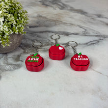 Load image into Gallery viewer, Keychain Clicker Toy - Apple Teacher
