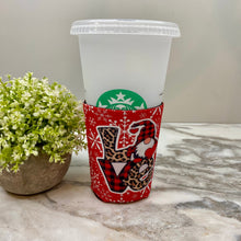 Load image into Gallery viewer, Neoprene Cup Holder Can Koozie Tumbler - Christmas - Gnome Love
