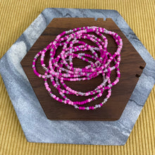 Load image into Gallery viewer, Bracelet - Small Bead - Dark Pink
