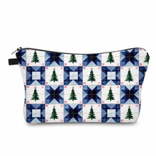 Load image into Gallery viewer, Pouch - Christmas Quilted Trees
