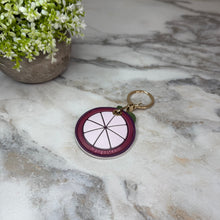 Load image into Gallery viewer, Keychain - Faux Leather Fruit
