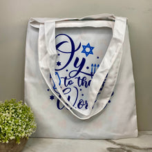 Load image into Gallery viewer, Tote Bag - Christmas/Hanukkah - #20 - Oy To The World
