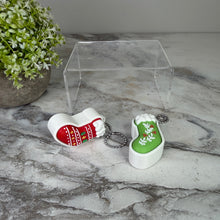Load image into Gallery viewer, Keychain Clicker Toy - Christmas Stocking
