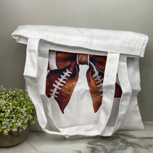 Load image into Gallery viewer, Tote Bag - Halloween - Football Ribbon
