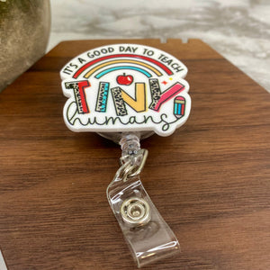 Badge Holder - Tiny Humans