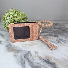 Load image into Gallery viewer, Bracelet Keychain &amp; Card Holder Wallet - Animal Print
