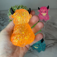 Load image into Gallery viewer, Squishy Toy - Glitter Highland Cow - PREORDER
