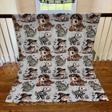 Load image into Gallery viewer, Blanket Halloween #18 - Dinosaur
