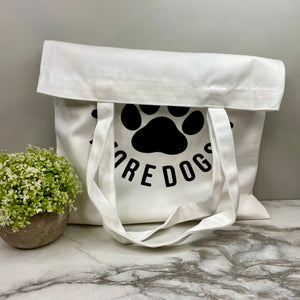 Tote Bag - Less People More Dogs