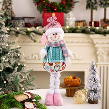Load image into Gallery viewer, Telescopic Standing Christmas Decor - Pink &amp; Blue
