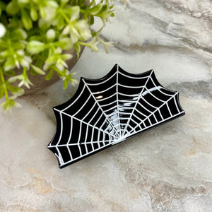 Hair Clip - Spider Web