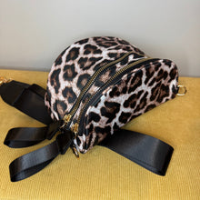 Load image into Gallery viewer, The Roni Nylon Crossbody - Larger Animal Print
