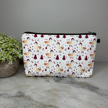 Load image into Gallery viewer, Pouch - Christmas - Duck Maroon
