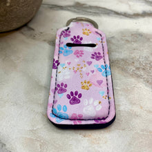 Load image into Gallery viewer, Lip Balm Chapstick Holder - Paw Print #1
