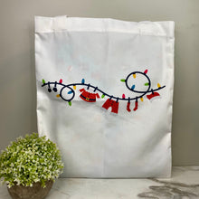 Load image into Gallery viewer, Tote Bag - Christmas - #17 - Santa Clothesline
