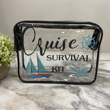 Load image into Gallery viewer, Clear Pouch - Cruise - Survival Kit
