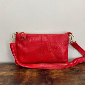 Megan Clutch Crossbody - Genuine Leather