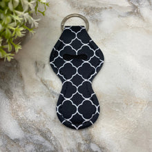 Load image into Gallery viewer, Lip Balm Chapstick Holder - #50 - Black Pattern
