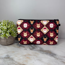 Load image into Gallery viewer, Pouch - Christmas - Santa Reindeer Diamond
